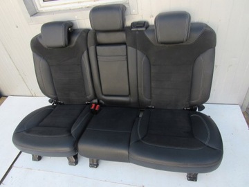 MERCEDES ML W166 166 POHOVKA SEDADLA ZADNÍ ALCANTARA KŮŽE