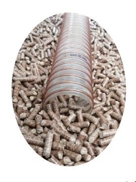 Wąż przewód do pelletu, zasobnika pelletu FI 63-65