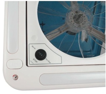 Крышный вентилятор для окна прицепа-кемпера со светодиодным вентилятором 28x28