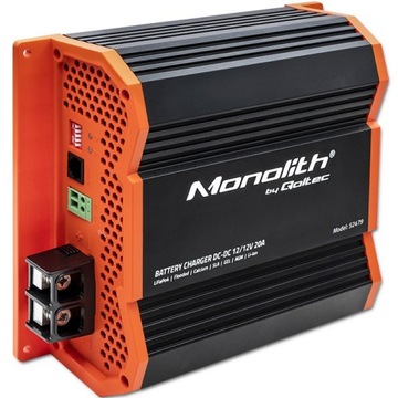 QOLTEC DC-DC MONOLITH DO AKUMULATORÓW LIFEPO4 AGM 12V-12V | 20A | 250W