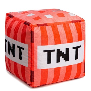 Детская декоративная подушка с плюшевым рисунком талисмана