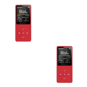 2 zestaw Odtwarzacz MP3 Nagrywaj cyfrowe
