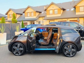BMW i3 Hatchback i3 Elektryczny 170KM 2014 BMW i3 ___Unikatowy Egzemplarz___LED Skora Navi Kamera Panorama HarmanKard, zdjęcie 11