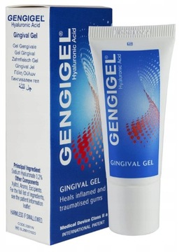 GENGIGEL ŻEL stomatologiczny 20ml z Kwasem Hialuronowym 0,2%