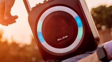 BLOW BT-800 мобильная колонка + микрофон Черный