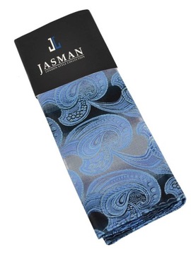 POSZETKA WYPUSTKA BUTONIERKA WZORY NIEBIESKA L