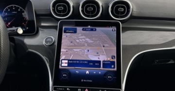 Mercedes Klasa C W206 Limuzyna 1.5 180 170KM 2025 Mercedes-Benz Klasa C AMG Line CarPlay Android Auto Martwe Pole Kamera Sal, zdjęcie 12