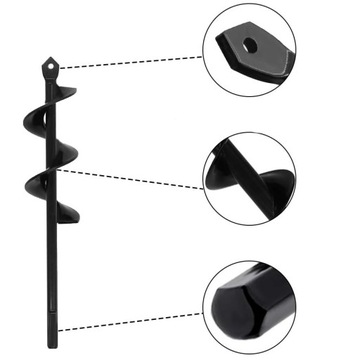 САДОВАЯ БУРА ДЛЯ ПОЧВЫ БУРА ДЛЯ ПОСАДКИ ДЛЯ СЕРЫ 4/22