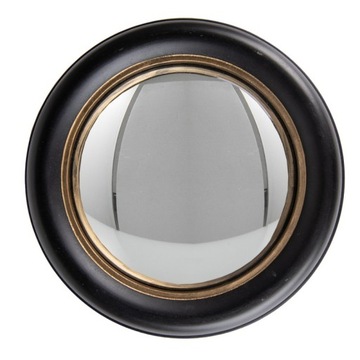 LUSTRO ŚCIENNE Country Style Black 3 Clayre & Eef