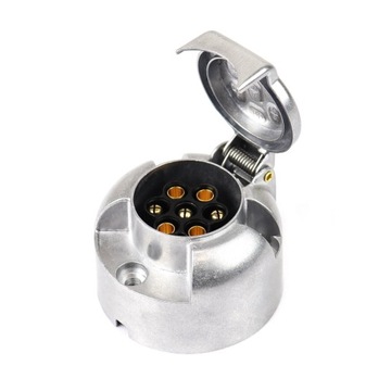 Gniazdo przyczepy aluminiowe 7 PIN
