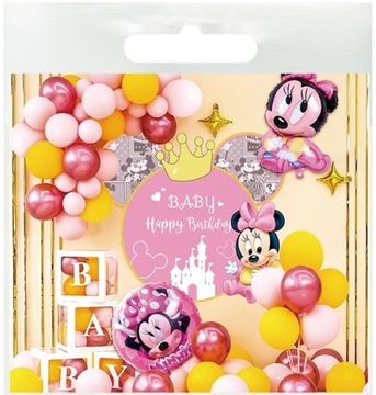 Balony zestaw MYSZKA MINNIE zabawi wszystkich Z75