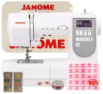 Maszyna do szycia JANOME DC6100 dla hobbystów i chałupników + GRATIS