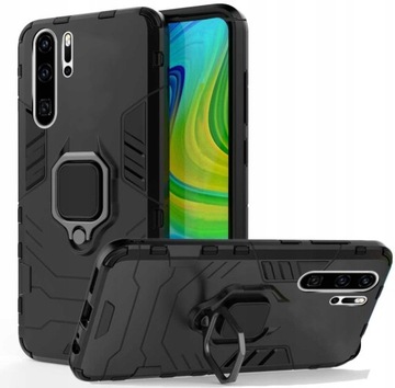 ETUI PANCERNE HOLDER RING DO HUAWEI P30 PRO + FOLIA