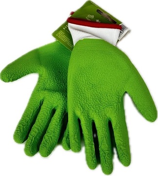 Rękawice robocze 6 GARDEN rękawiczki ochronne do ogrodu LATEX FOAM STALO