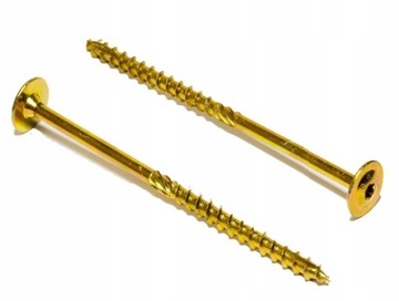 Шурупы столярные по дереву 8х200 ПЛАСТИНЫ 50 шт.