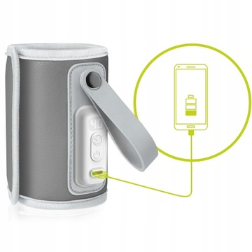 ПОРТАТИВНЫЙ НАГРЕВАТЕЛЬ Lionelo Thermup GO Электрический USB, бесшумный в путешествии