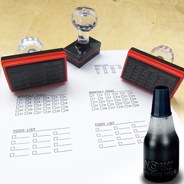 Краска для стемпинга Noris 110S, 25 мл, черная