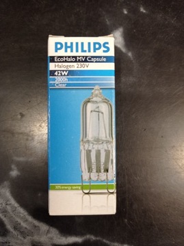 Żarnik halogenowy G9 42W capsule PHILIPS