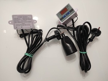 ТЕРМОСТАТ, ТЕРМОРЕГУЛЯТОР, РЕГУЛЯТОР ТЕМПЕРАТУРЫ XH-W3001 РОЗЕТКА + ВИЛКА