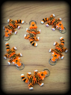 БРЕЛОК ТИГР КУЛОН БРЕЛОК ТИГР