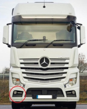 РАМА ГАЛОГЕННЫЙ КОРПУС MERCEDES ACTROS MP4 КОМПЛЕКТ