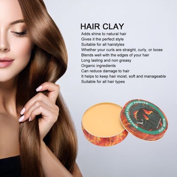 Помада для волос 100г Натуральная питательная, безопасная, безвредная, F8