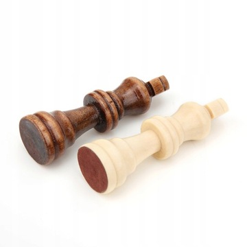 32 ШТ. ШАХМАТНЫЕ ПЕШКИ ДЕРЕВЯННЫЕ ШАХМАТЫ