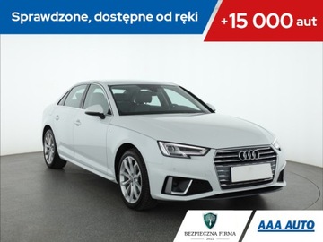 Audi A4 B9 Limousine Facelifting 2.0 40 TFSI 190KM 2019 Audi A4 40 TFSI, Salon Polska, 1. Właściciel