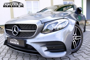 Mercedes Klasa E W213 Coupe 2.0 220d 194KM 2018 Mercedes E 220 2.0Cdi 195KM/Navi/ Alcantara/Parktr
