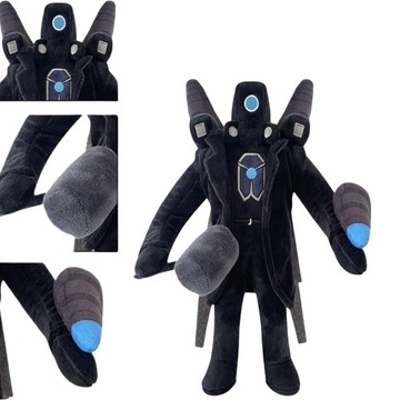 SKIBIDI TOILET PLUSZAK MASKOTKA TITAN TV-MAN CAMERAMAN SPEAKERMAN TITAN