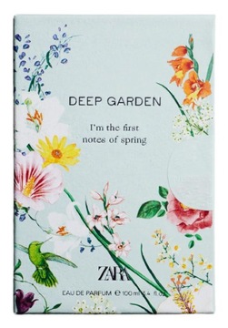ZARA DEEP GARDEN 100 ML PERFUMY DAMSKIE FLORAL EDT