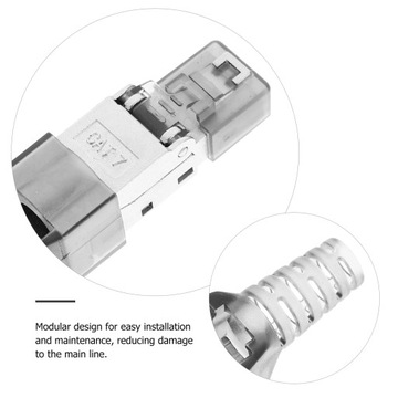 Разъем Ethernet Rj45 Модульные кабельные вилки