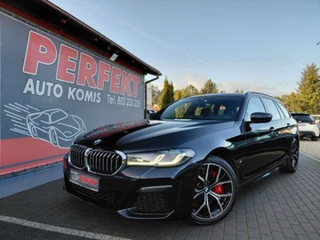 BMW Seria 5 G30-G31 2021 BMW Seria 5 X-Drive Automat Navi Kamery 360 El.fotele El.klapa Klimatronik