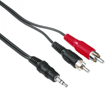 Hama Adapter KABEL JACK 3,5 -2x CINCH 2m STEREO