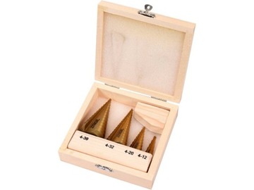 НАБОР СТУПЕНЧАТЫХ СВЕРЛ STHOR 4SZ 22617