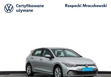 Volkswagen Golf VIII Hatchback 1.5 TSI EVO 130KM 2021 Volkswagen Golf 1.5 TSI 130KM Life Fotele Podgrzewane Czujniki Przod Tyl, zdjęcie 2