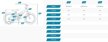 ДЕТСКИЙ ВЕЛОСИПЕД 16 TABOU ROCKET LITE MAGNESIUM ОЧЕНЬ ЛЕГКИЙ 6,5 кг