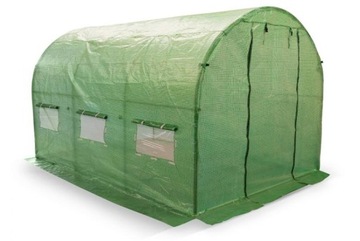 TUNEL FOLIOWY SZKLARNIA OGRODOWA 3,5x2m FOLIAK NAMIOT WARZYWA ROZSADY 7m2