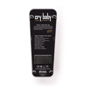 KH95X Kirk Hammett Cry Baby Wah/Wah педаль