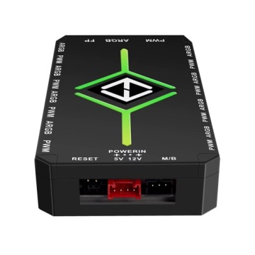 Контроллер скорости 9 x PWM ARGB контроллер для вентиляторов + пульт дистанционного управления