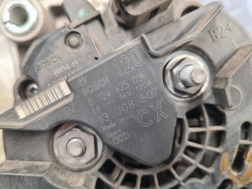 ALTERNÁTOR 120A ASTRA III H ZAFIRA II B VECTRA C 1.9 CDTI BOSCH 13308507