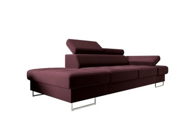 Sofa Galaxy II Szezlong Kanapa Nowoczesna Glamour Zagłówki Górecki
