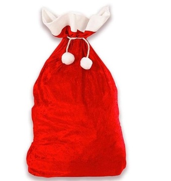 СУМКА САНТА БОЛЬШОЙ ВМЕСТИТЕЛЬНОСТИ РОЖДЕСТВЕНСКИЕ ПОДАРКИ XXL 70x110см