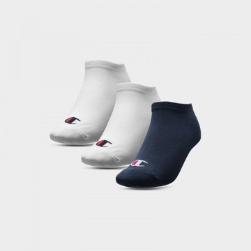 Skarpetki stopki uniseks (3-pack) CHAMPION C Logo