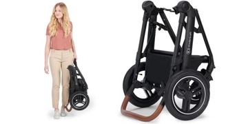 Kinderkraft B-Tour PRO - многофункциональная детская коляска, комплект 3в1 с креслом