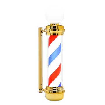 Plafon słupek lampa led barberska barberski barber znak reklama salon 100cm