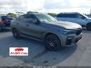 BMW X6 G06 2021 BMW X6 BMW X6 M50I, od ubezpieczalni 4.4 Benzyna 523KM, zdjęcie 1
