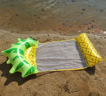 БОЛЬШОЙ НАДУВНОЙ МАТРАС С СЕТОЧНЫМ ДНОМ ДЛЯ ПЛАВАНИЯ СТУЛ ДЛЯ БАССЕЙНА НА ПЛЯЖЕ