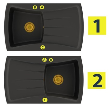 ЗОЛОТАЯ ГРАНИТНАЯ МАКОВИНА, ГРАНИТАН, БОЛЬШАЯ КОРЗИНА