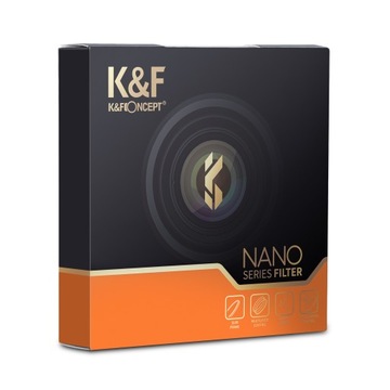 Серый полуфильтр ND8 82мм 82 K&F / Стекло